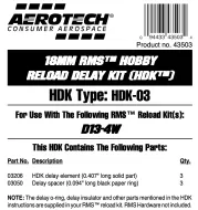HDK-03 for use with D13-4W (3-pack)