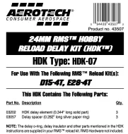 HDK-07 for use with D15-4T, E28-4T (3-pack)