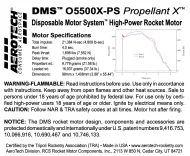 Aerotech O5500 Propellant X Rocket Motor